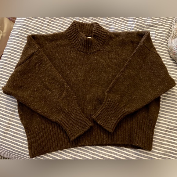 Babaa jumper 15 wool sweater in earth - Picture 2 of 5